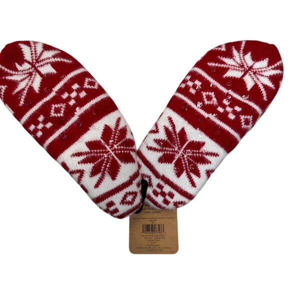 2/$30 NWT Northeast Outfitters Cozy Cabin Slippers Aloe Infused Comfy Snug Fit - Picture 4 of 8